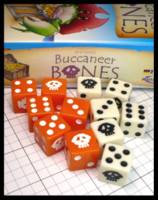 Dice : Dice - Game Dice - Buccaneer Bones by Wattsalpoag 2013 - JA Collection Feb 2024